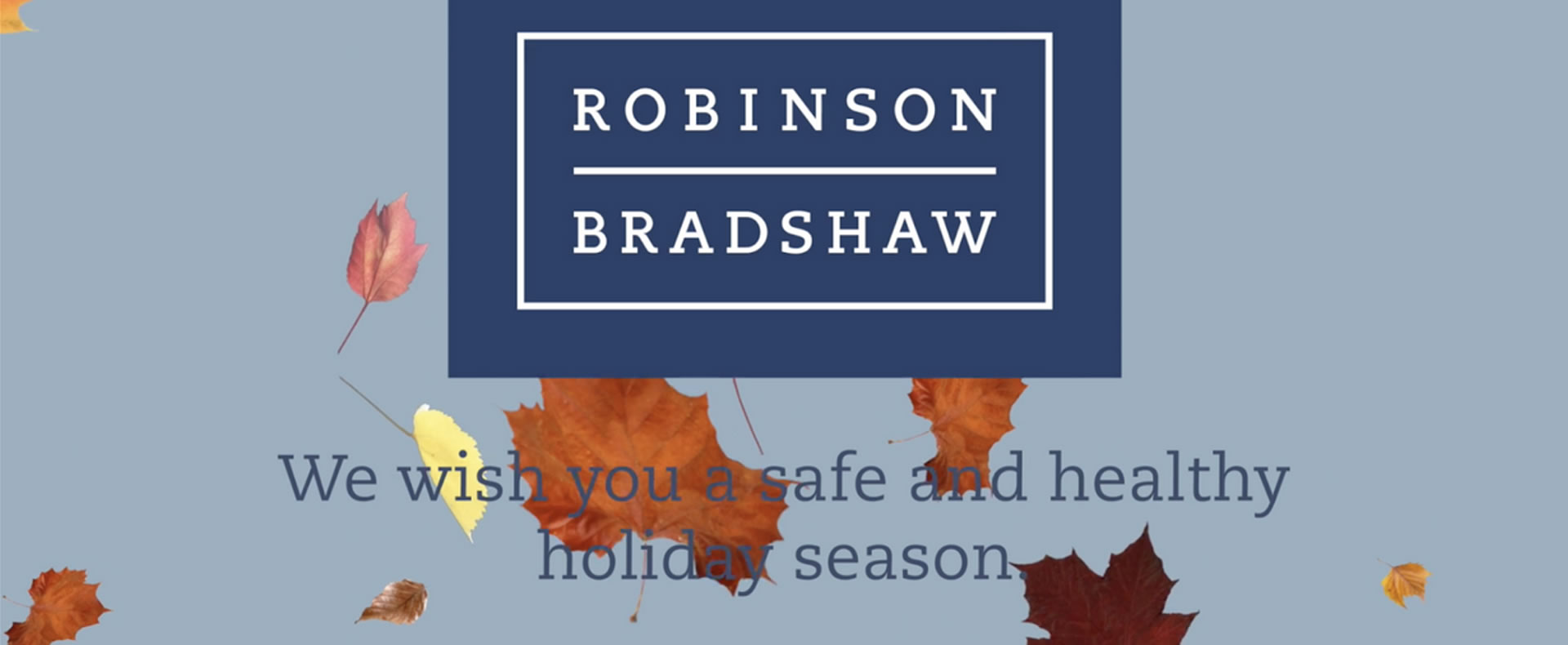 Robinson Bradshaw Holiday Card