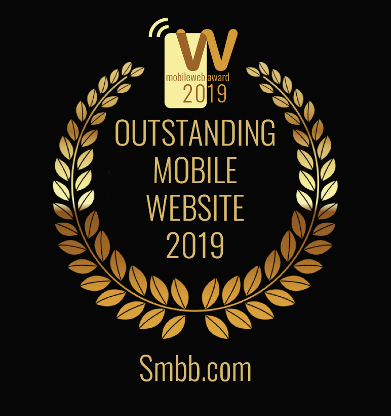 MobileWebAwards 2019 Outstanding Mobile Website Smbb.com
