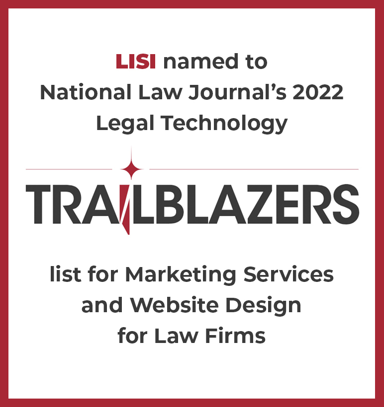 LISI Named 2022 NLJ Legal Technology Trailblazers